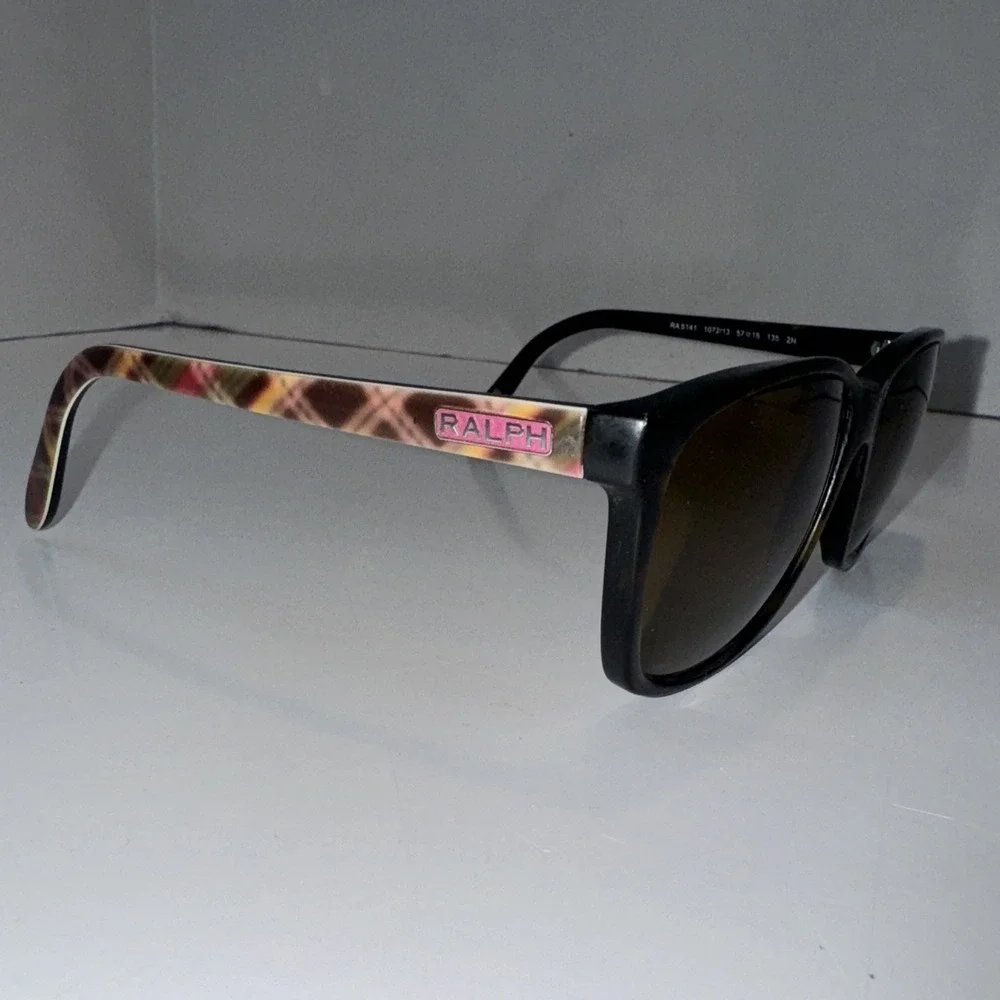 Ralph‎ Lauren Sunglasses Womens 57mm Tortoise Plaid Square RA5141 1072/13
